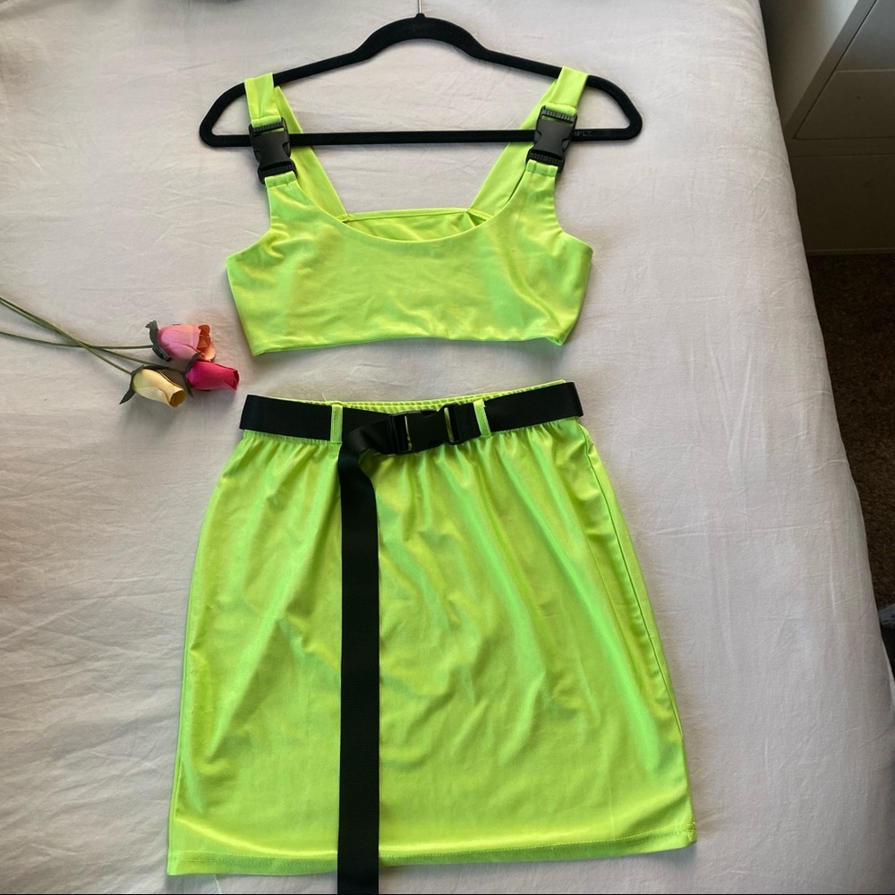 Two piece Rave Outfit